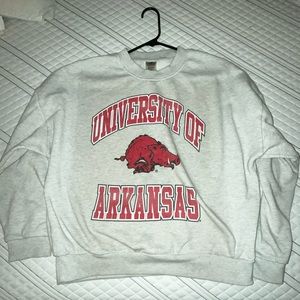 University of Arkansas crew neck